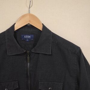 Eton Denim Slim Fit Overshirt M